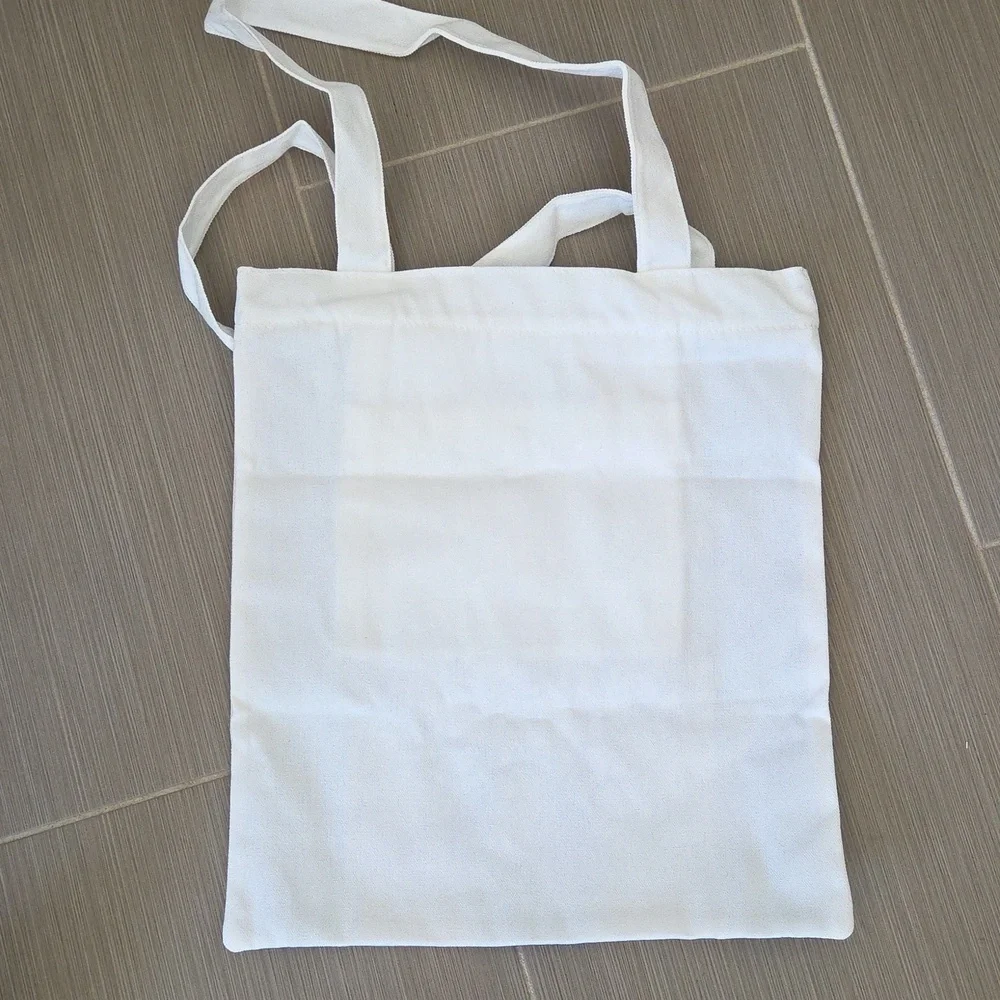 Hello Kitty Reusable Canvas Tote Blu Striped